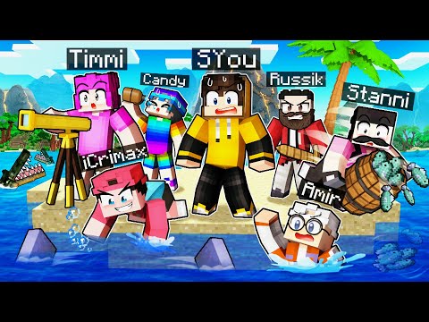 SYou -  7 vs. YouTubers in Minecraft!  (BEGIN on YouTuber Island) Episode 1