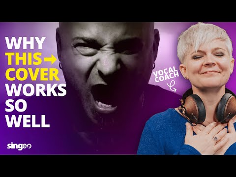 Vocal Coach Reacts To "The Sound of Silence" by Disturbed