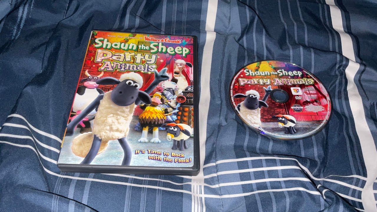Shaun the Sheep: Party Animals 2010 DVD Menu Walkthrough