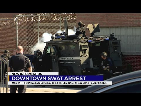 Downtown SWAT arrest
