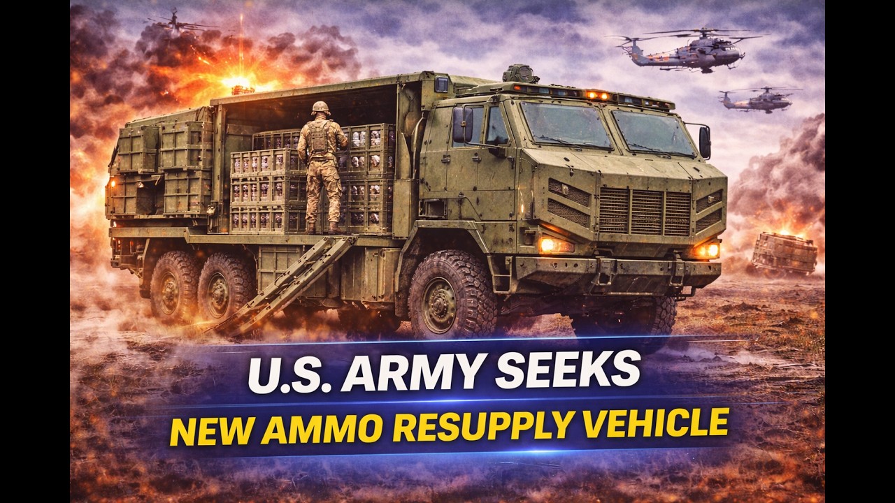 U.S. Army seeks new ammo resupply vehicle