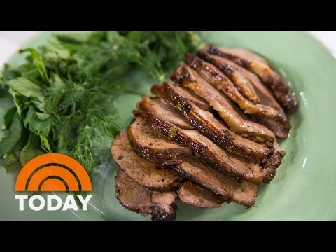Bobby Flay’s Recipe For Easter: Leg Of Lamb With Sweet And Sour Mint Glaze | TODAY