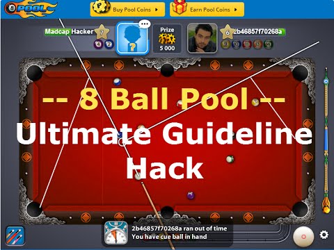 Miniclip 8 Ball Pool Ultimate Guideline Hack Oct 2017 PC