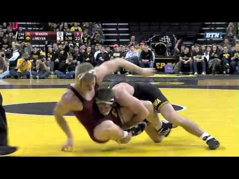 Minnesota at Iowa: 174 Pounds - Nick Wanzek vs. Alex Meyer