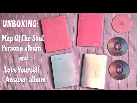 Unboxing: BTS Love Yourself 'Answer' & BTS Map Of The Soul Persona