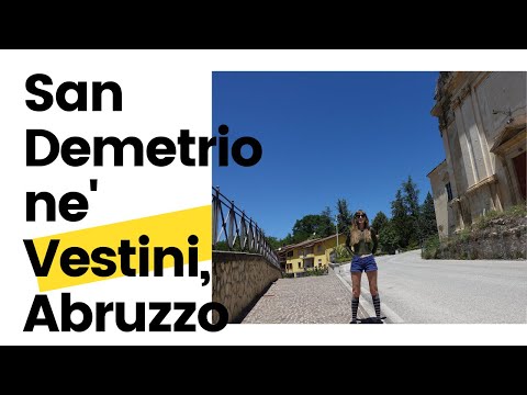 San Demetrio ne'Vestini, ABRUZZO, ITALY. CASENTINO, Sant'Eusanio Forconese, valle dell'Aterno HIKE ⛰