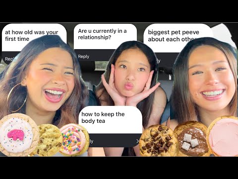answering your questions... Q&A + crumbl cookies!