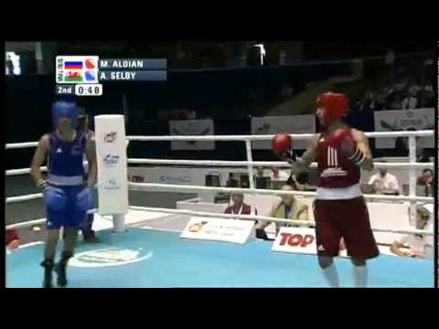 Fly (52kg) Finals - Aloian Misha (RUS) VS Selby Andrew (WAL) - 2011 AIBA World Champs