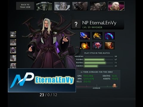 Dota 2 Rank Match | EternaLEnVy . Invoker | Invokerdays !