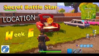 fortnite battle royale season 5 week 6 secret hidden battle star location free tier - fortnite week 6 free tier location
