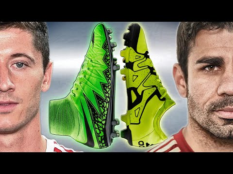 Lewandowski VS Diego Costa - Boot Battle: Nike Hypervenom 2 vs. adidas X15 Test & Review