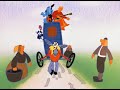 The Bremen Musicians soviet cartoon (full English captions with rhymes)