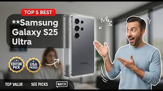 ✅ Top 5: Best Galaxy S25 Ultra Unlocked [AI Camera Features] { Review } #galaxys25ultra