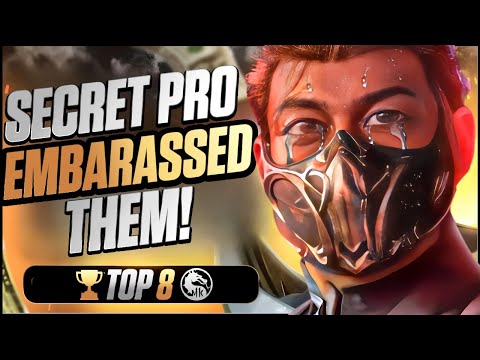 TOXIC UNDERCOVER PRO MAKES THEM CRY! THE FUNNIEST MORTAL KOMBAT MATCH!
