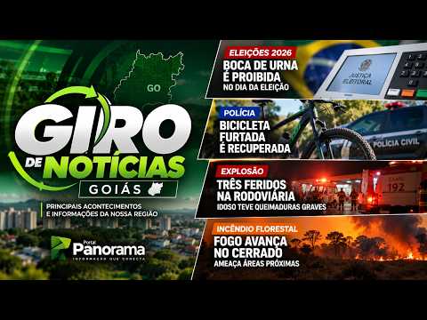 GIRO DE NOTÍCIAS | ELEIÇÕES, BICICLETA RECUPERADA E INCÊNDIOS EM GOIÁS