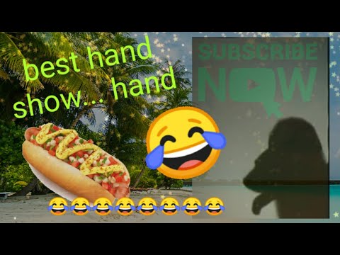 HANS  DAVis ....world best hand shadow... in the world... must watch 😉😉