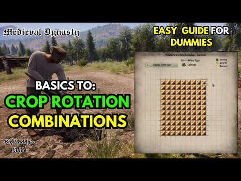 Medieval Dynasty Crop Rotation Guide: Best Combinations & Crop Basics!