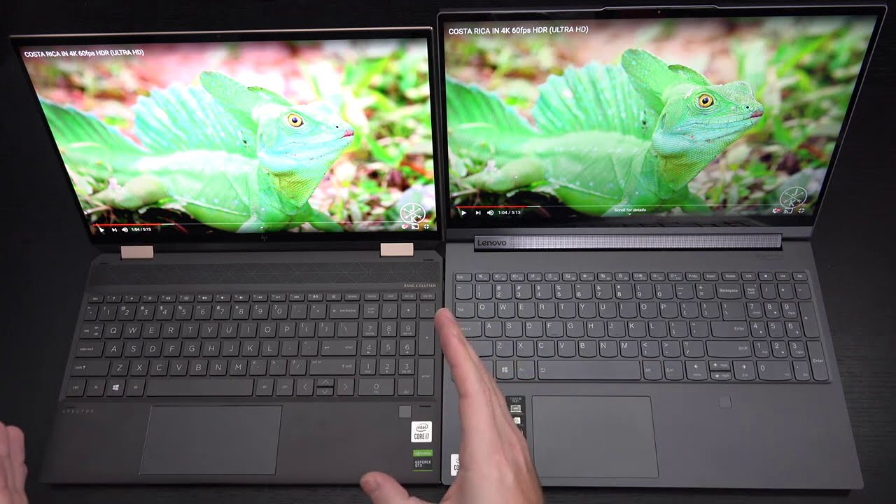 Lenovo YOGA 9i 15 2 in 1 vs HP Spectre X360 15t 2 in 1 2020