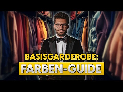 Welche Farben stehen mir?! Die BESTEN Farben für deine Basisgarderobe | Stylingtipps für Männer