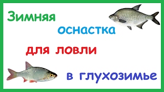 Снасть на плотву в глухозимье