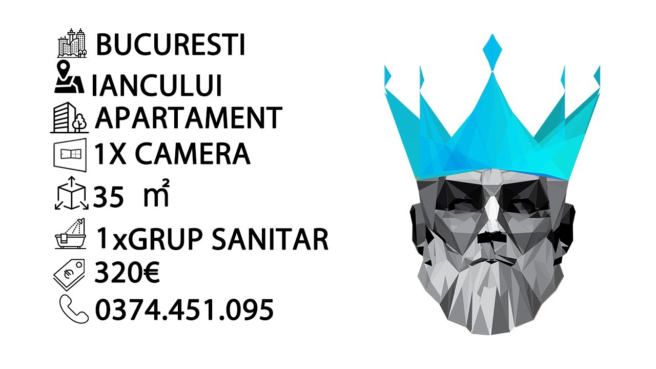 Tur video Garsoniera | Decomandata | Iancului | Mobilata Si Utilata Complet | Loc Parcare