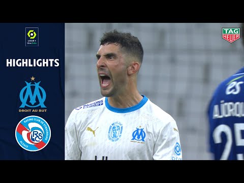 OLYMPIQUE DE MARSEILLE - RC STRASBOURG ALSACE (1 - 1) - Highlights - (OM - RCSA) / 2020/2021