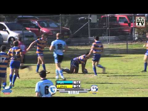 2014 Real NRL Round 17 Reserve Grade Highlights - Port  V Lakes United