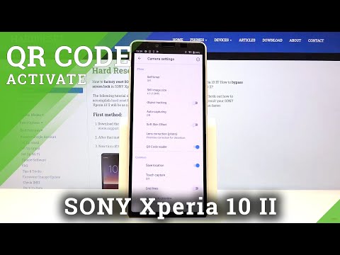 How to Scan QR Codes in SONY Xperia 10 II – Find QR Codes Scanner
