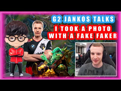 G2 Jankos Got Photo With A T1 Faker (Monument)