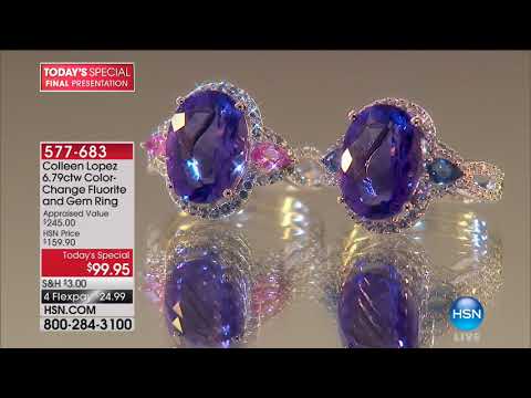 HSN | Colleen Lopez Gemstone Jewelry 09.28.2017 - 11 PM