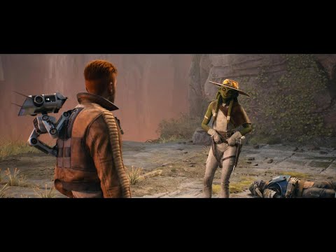 STAR WARS Jedi: Survivor - Cal Meets Caij - PS5 Gameplay