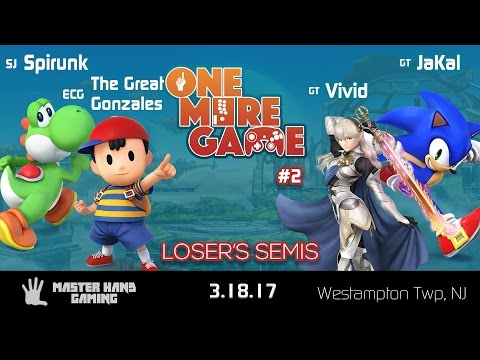 OMG #2 - ECG The Great Gonzales + SJ Spirunk vs. GT Vivid + GT JaKal - Loser's Semifinals