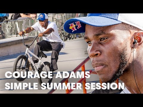 Courage Adams' Intense Run at Simple Summer Session 2018