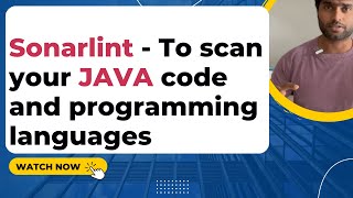 How to scan JAVA code using Sonarlint?