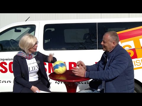 "Mensch Evi!" trifft Torsten Wehr von der TSG Wismar