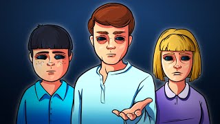 Black Eyed Kids Are Waiting at Your Doorstep (Horror Animation)