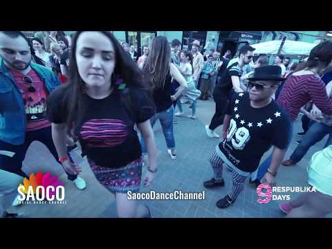 Yoannis Tamayo & Irina Bilous Salsa Dancing in Soborny @ Open Air of Respublika Days 9, Sun 05.05.19
