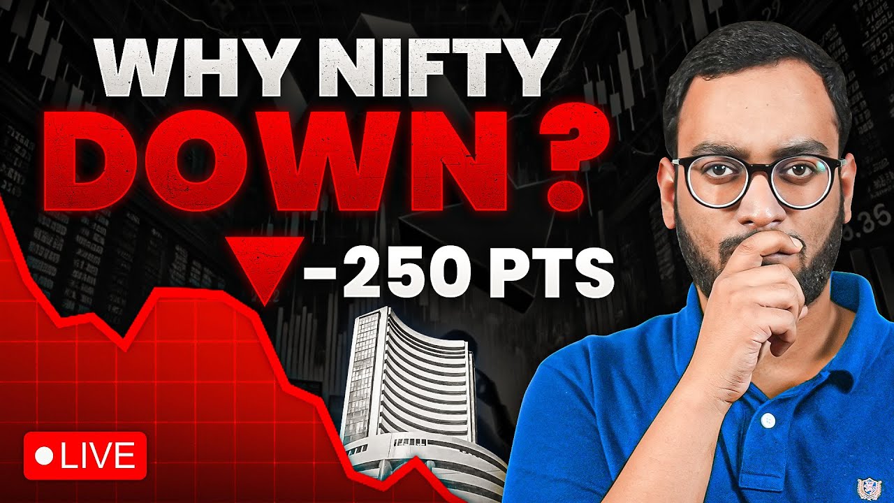 🔴Why Nifty Down Today? | 8 Jan | Investographer