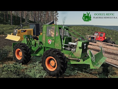 EXPLOATEZ LEMNUL DE 12m  CU NOILE TAFURI  ( Angajat la Ocolul SILVIC ) #-8 FARMING SIMULATOR 22
