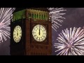 Nieuwjaarskaarten, Gelukkig nieuwjaar Big Ben luidt middernacht Gelukkig nieuwjaar 2025 Nieuwjaarsgroeten Wensen Animatie Berichtkaart