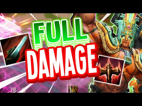 This Jungle Chaac BUILD DOES CRAZY DAMAGE in SMITE!