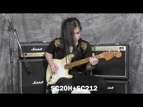Демонстрация звучания гитарного кабинета Marshall SC212