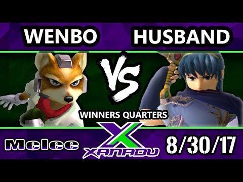 S@X 217 - Wenbo (Fox) Vs. Husband (Marth) - Smash Melee Winners Quarters - SSBM