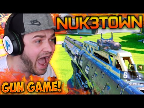 "NUKETOWN EXTRAVAGANZA!" - Black Ops 3 GUN GAME! #8 - LIVE w/ Ali-A