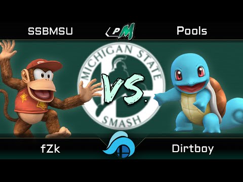 Project MSU Singles Pools - fZk (Diddy Kong) vs. Dirtboy (Squirtle)