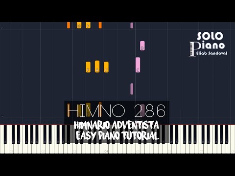 HIMNO 286 - Hay una fuente sin igual | Easy Piano Tutorial + Partitura