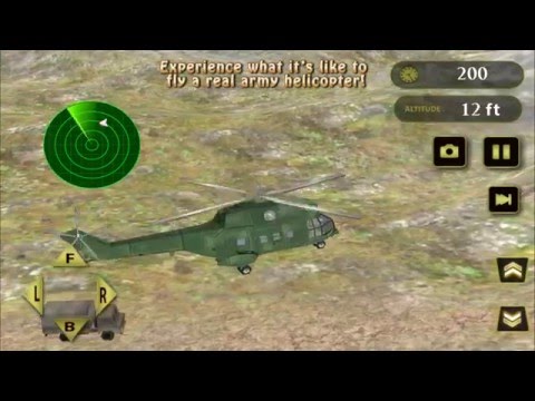 Army Helicopter Flight Pilot Video