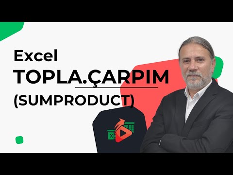 TOPLA.ÇARPIM (SUMPRODUCT) Fonksiyonu