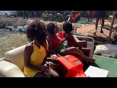 the story of freedom beach entebe Uganda designer latif madoi sewing on the boat dj king Shango (3)