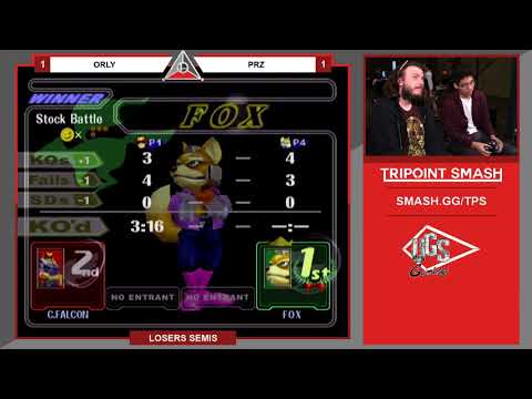 PRZ (Fox) vs ORLY (Falcon) - Tripoint Smash 14 Melee Losers Semis